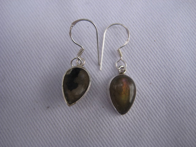 Blue Labradorite Earrings magic, protection 3507